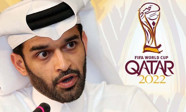 On Nov. 20, Qatar’s Secretary-General of the Supreme Committee for Delivery and Legacy, Hassan Al-Thawadi told press that politics should be separated from sports – Photo compiled by Egypt Today/Mohamed Zain