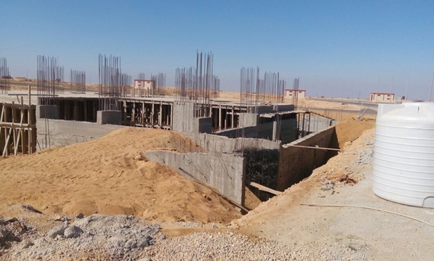 FILE – Development works in one of the Ministry of Housing projects; Beit Al-Watan