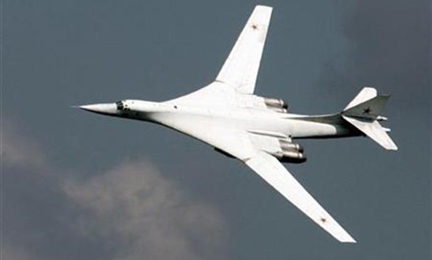 A Russian TU-160 strategic bomber in a file photo. Russia's Air Force said on Tuesday British and Norwegian air force jets are tracking Russian "Blackjack" bombers on exercises off the Atlantic coast, Interfax news agency reported. REUTERS/Viktor Korotaye