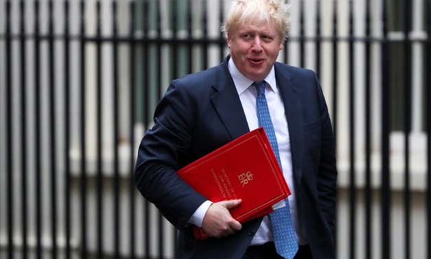 Britain's Prime Minister Boris Johnson arrives in Downing Street, London, December 5, 2017. REUTERS/Hannah McKay