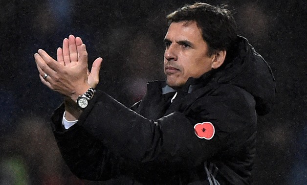 Soccer Football - International Friendly - Wales vs Panama - Cardiff City Stadium, Cardiff, Britain - November 14, 2017 Wales manager Chris Coleman applauds fans after the match - REUTERS/Rebecca Naden
