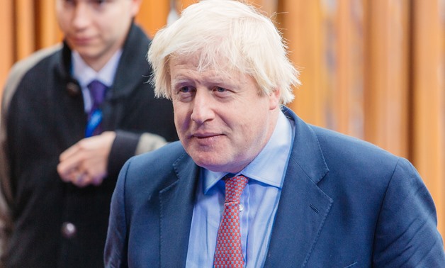 British Foreign Secretary Boris Johnson – press photo