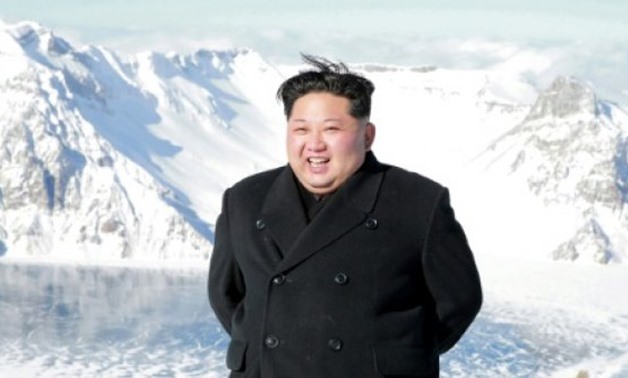 The North's leader Kim Jong-Un has ramped up his impoverished nation's missile and nuclear programme in recent years - AFP/KCNA VIS KNS