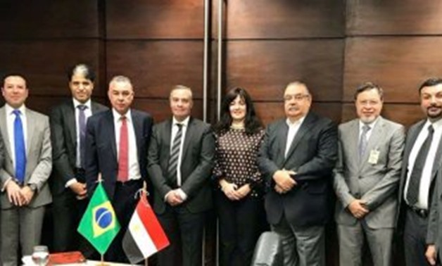 Participants of the Egyptian- Brazilian Business Forum – Press photo 