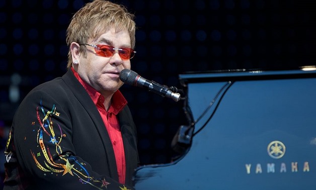 Photograph of Elton John in Norway, June 20, 2009 – Wikimedia/Ernst Vikne