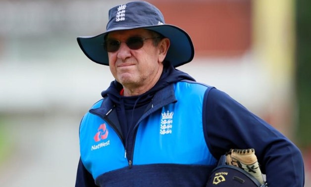 FILE PHOTO - Cricket - England Nets - Emirates Old Trafford, Manchester, Britain - September 18, 2017 England head coach Trevor Bayliss during nets Action Images via Reuters/Jason Cairnduff