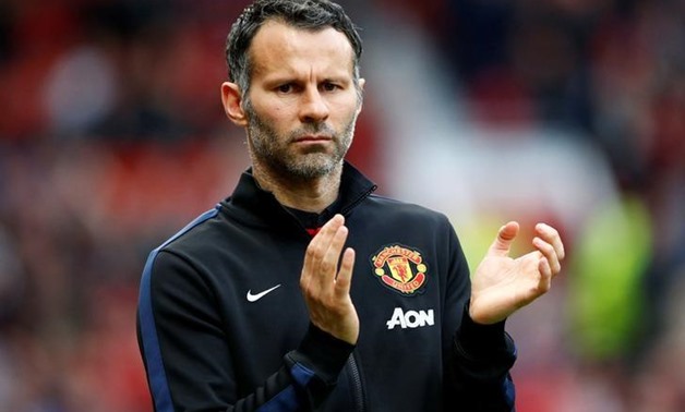 Manchester United's interim manager Ryan Giggs reacts during their English Premier League soccer match against Hull City at Old Trafford in Manchester, northern England May 6, 2014 - REUTERS/Darren Staples/File Photo
