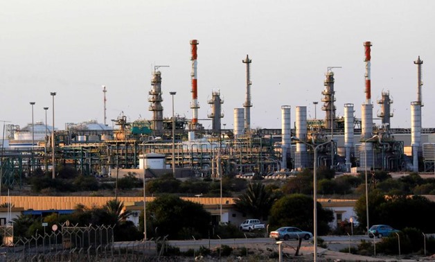 File- A view shows Mellitah oil and gas plant near Zuwarah, Libya, October 10, 2017. Picture taken October 10, 2017. REUTERS/Hani Amara