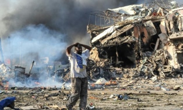 © AFP/File | The October 14 bombing in the centre of Mogadishu was Somalia's worst ever terrorist atrocity