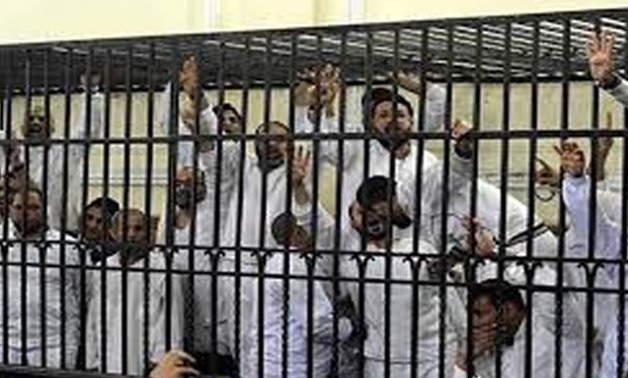 FILE - Trial of Muslim Brotherhood members