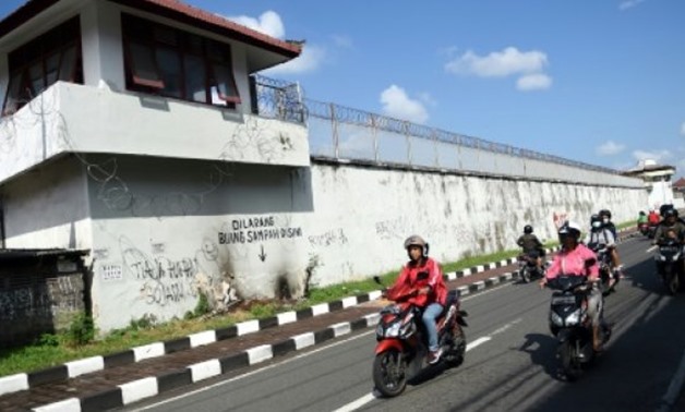 © AFP/File | The pair made a break from the Indonesian resort island's main prison by cutting a hole in the roof with a hacksaw, authorities said. It was not clear how they obtained the tool