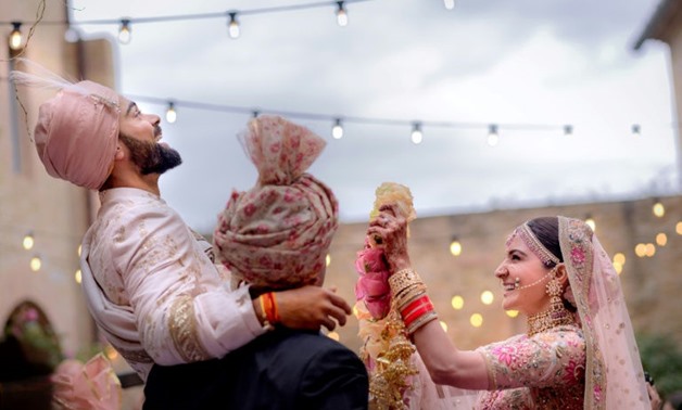 Kohli and Sharma have generated the same sort of excitement and coverage in India as Britain's Prince Harry and fiance Meghan Markle have in the West - AFP/Yash Raj Films/ Handout