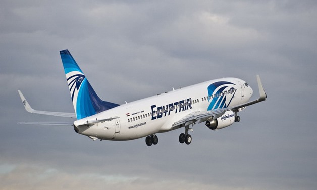 An Egypt Air plane  - press photo