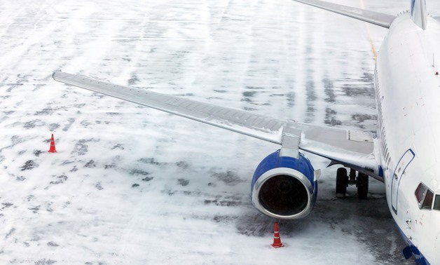 Schiphol airport, just outside Amsterdam, was forced to cancel 430 flights already by early afternoon -- about a third of all of flights in or out of one of Europe's top five busiest air hubs, and many others faced long delays. (Shutterstock/File)