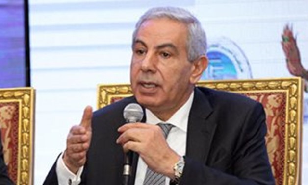File – Industry Minister Tarek Kabil