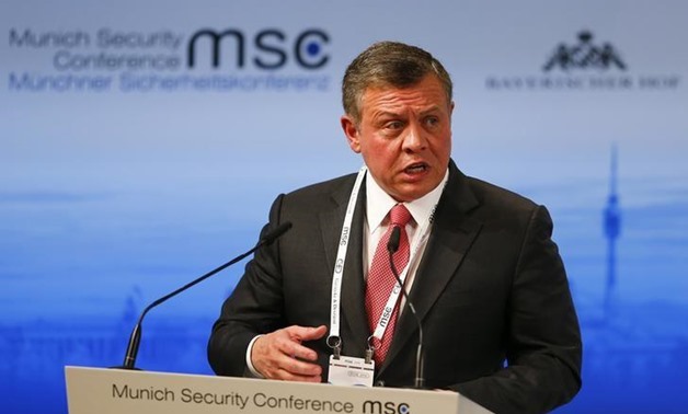
Jordan's King Abdullah speaks at the Munich Security Conference in Munich, Germany, February 12, 2016. REUTERS/Michael Dalder