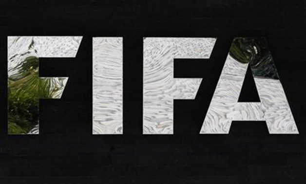 A logo of the International Federation of Football Association (FIFA) is pictured at the Home of FIFA in Zurich July 5, 2012. REUTERS/Michael Buholzer