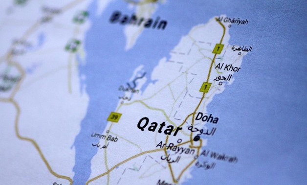 A map of Qatar, June 5, 2017. REUTERS/Thomas White/Illustration