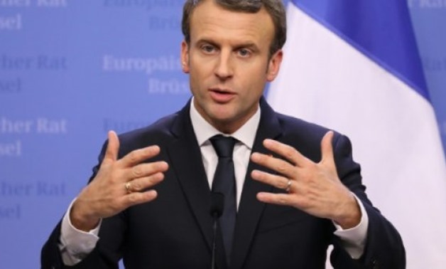 French President Emmanuel Macron " - AFP /  FILE
