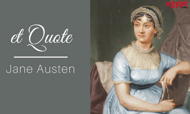 Jane Austen Photo Via CC/University of Texas – Compiled by Egypt Today