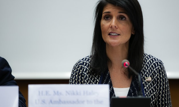 Ambassador Nikki Haley, U.S. Permanent Representative to the United Nations, participated in a Human Rights Council side event organized to focus the attention of the international community on the human rights crisis in Venezuela. June 6, 2017/ flickr- U
