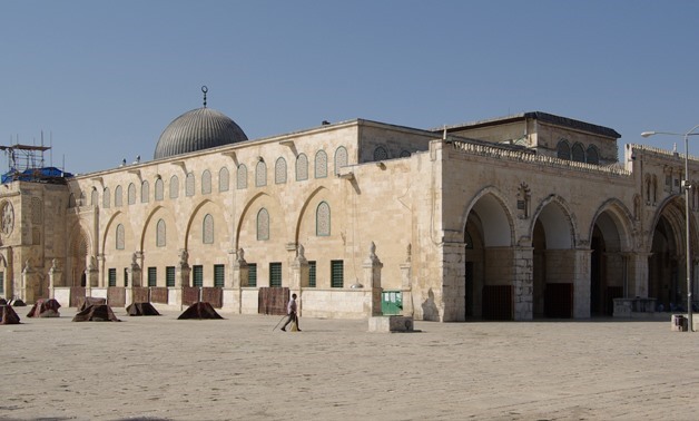 File- Al-Aqsa Mosque, Israel to inaugurate a new synagogue underneath Al-Aqsa Mosque, 19 December, 2017- Egypt Today