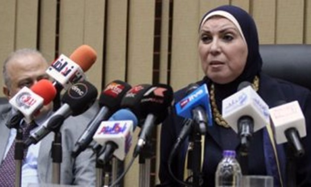 Nevine Gamea - the first woman to assume the position of minister of trade and industry, succeeding Amr Nassar