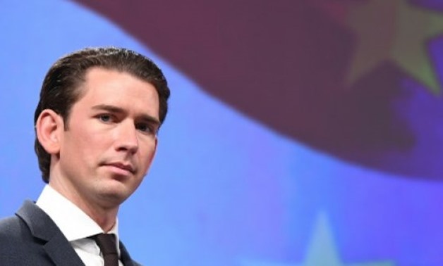 © AFP | Austrian Chancellor Sebastian Kurz formed a new coalition with the far-right Freedom Party last week
