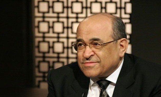 Former diplomat and current director of Bibliotheca Alexandrian Mostafa al-Feki - photo still taken from ON LIVE TV channel