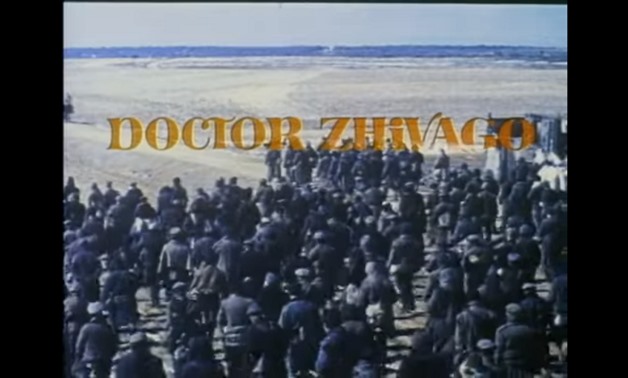 Screencap from the trailer for Doctor Zhivago, showing the title, December 22, 2017 - Cecilia Corujo/Youtube Channel"