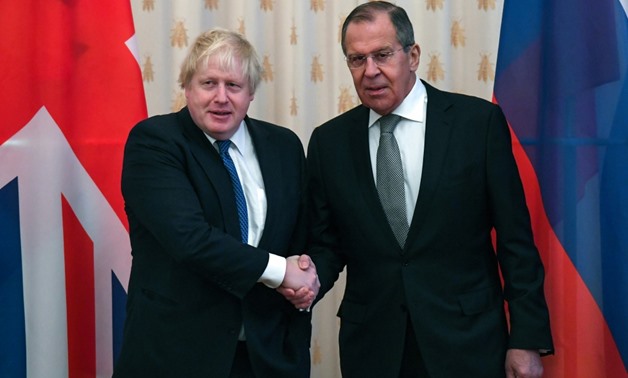 Britain's Johnson, Lavrov exchange smiles and barbs on Moscow visit - AFP / Yuri KADOBNOV
