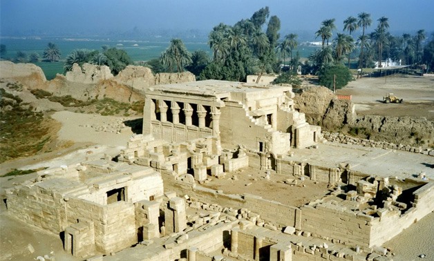 Dendera Temple in Upper Egypt - creative commons via Wikimedia Commons