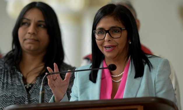 The president of Venezuela's Constituent Assembly, Delcy Rodriguez said the body decided on the move against Brazil's ambassador Ruy Pereira and Canadian charge d'affaires Craig Kowalik - AFP / FEDERICO PARRA
