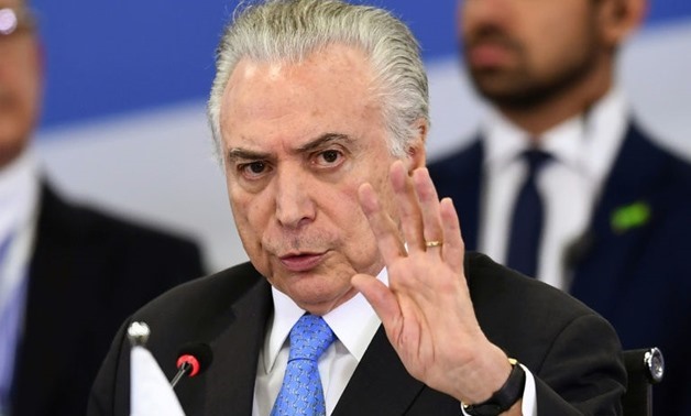 President Michel Temer's centerpiece policy of scaling back pensions has been met with dismay by most Brazilians -- but it is considered vital to bring the country's deficit under control - AFP / FILE