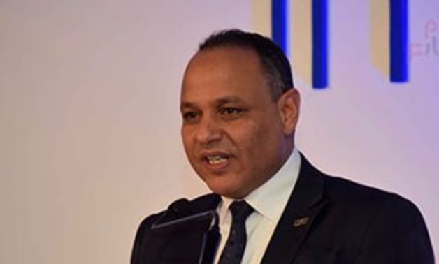 FILE - President of the Academy of Scientific Research Mahmoud Sakr