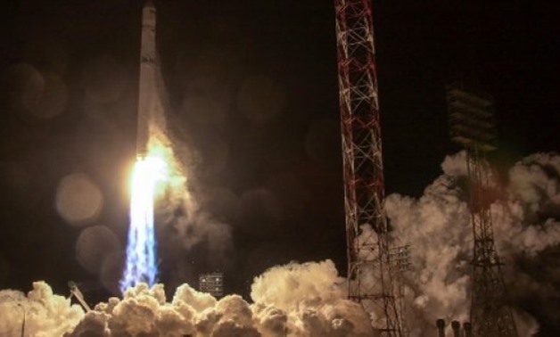 The Russian space agency Roscosmos said earlier that the satellite had been successfully launched and reached orbit - AFP/Roscosmos space agency
