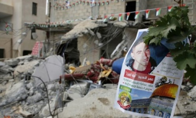 © AFP | The family home of Omar al-Abed, a Palestinian convicted of murdering three Israelis, was destroyed in August
