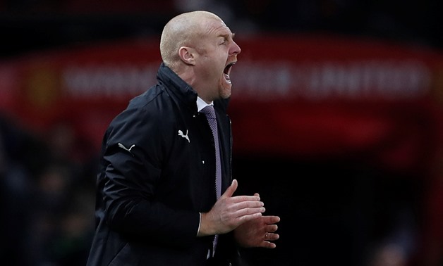 Soccer Football - Premier League - Manchester United vs Burnley - Old Trafford, Manchester, Britain - December 26, 2017 Burnley manager Sean Dyche Action Images via Reuters/Lee Smith EDITORIAL USE ONLY.