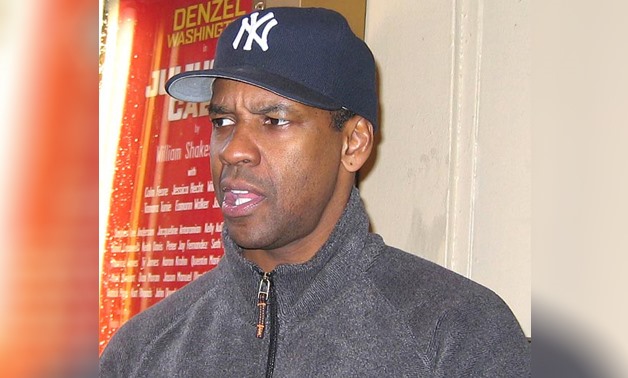 Photograph of Denzel Washington after his performance of the Broadway play Julius Caesar in New York City, May 23, 2005 - Paul Rudman/Wikimedia Commons 