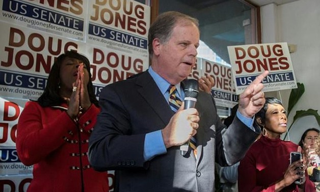 Former prosecutor Doug Jones is the first Democrat to be elected to the US Senate from Alabama in 25 years - AFP
