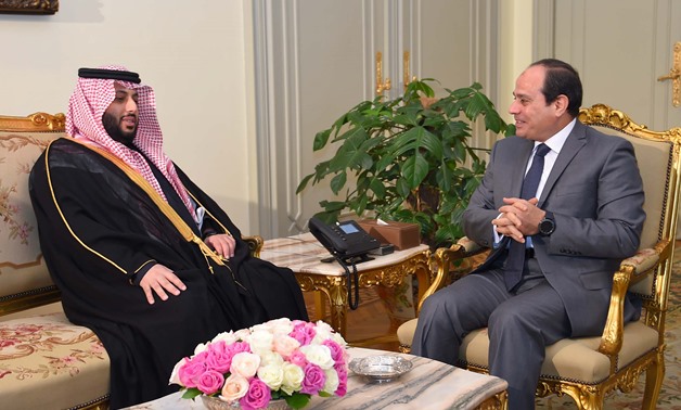 President Abdel Fatah al-Sisi met on Saturday with the Chairman of the General Authority for Sports in Saudi Arabia, December 30, 2017 – Press Photo