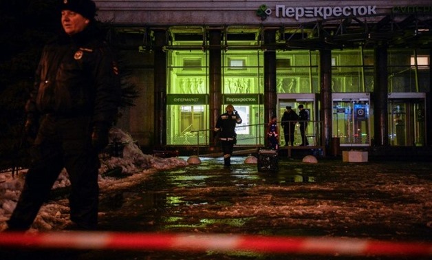 AFP/File / Olga MALTSEVA A suspect has been detained by a court over the Saint Petersburg supermarket attack
