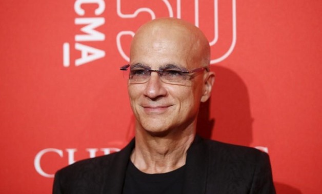 Music producer Jimmy Iovine poses at LACMA's 50th anniversary gala in Los Angeles, California, April 18, 2015. REUTERS/Danny Moloshok