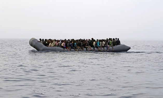 In 2017, 3,116 people died trying to cross from North Africa to Europe, according to Doctors Without Borders -AFP 
