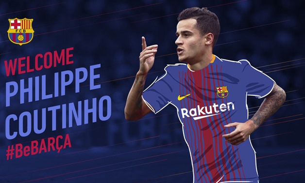 Coutinho joined Barcelona for five years, Barcelona official website