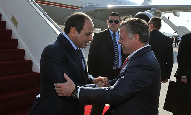 Sisi and Abdullah - Youm7 (Archive)