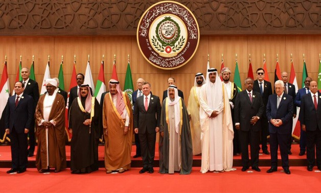 Arab leaders at the 28th Arab League summit  - Photo courtesy of Arab League official website