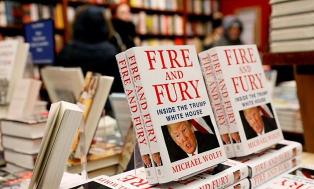 Copies of the book "Fire and Fury: Inside the Trump White House" by author Michael Wolff are seen at the Book Culture book store in New York, U.S. January 5, 2018. REUTERS/Shannon Stapleton