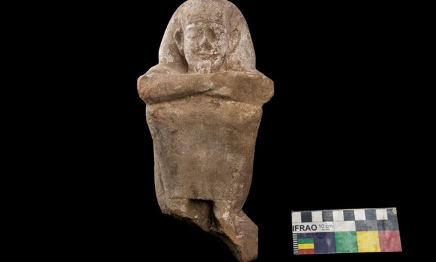 One of the unearthed artifacts – Photo courtesy of the Ministry of Antiquities  