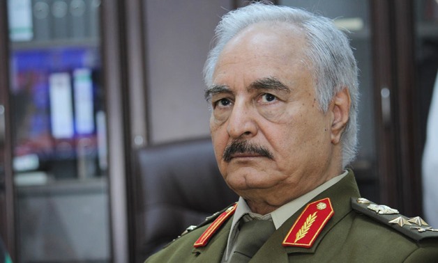 FILE: Head of the Libyan National Army Field Marshal Khalifa Haftar